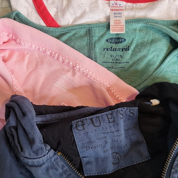 Girls Long & Short Sleeve Tops Bundle size L/XL 12-17 - Picture 6 of 6